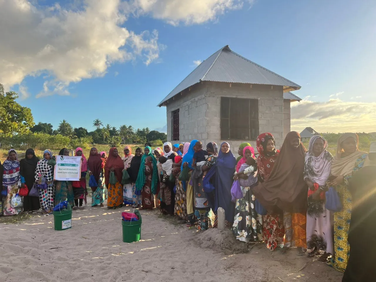 Africa support: Water well